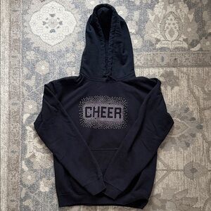 Gildan Black Cheer Hoodie